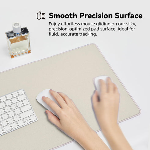 Waterproof Large Gaming Mouse Pad with Durable Stitched Edges, Non-Slip Rubber Base, Smooth Surface Mouse Mat Desk Pad for Home Office Gaming, 27....