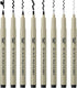 Mr. Pen- Drawing Pens for Artists, 8 Pack, Black Multiliner, Artist pens, Micro Pens for Drawing, Ink Pens for Drawing, Sketch Pens, Micro Pen, Fi...
