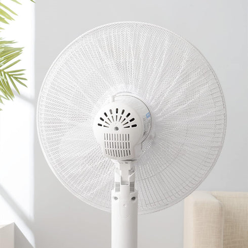 2 Pack 16" Fan Cover,Washable Pedestal Fan Dustproof Cover,Protect Kid Children Baby Finger Net Fan Mesh Cover,Summer Home Fan Safety Dust Cover,P...