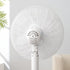 2 Pack 16" Fan Cover,Washable Pedestal Fan Dustproof Cover,Protect Kid Children Baby Finger Net Fan Mesh Cover,Summer Home Fan Safety Dust Cover,P...