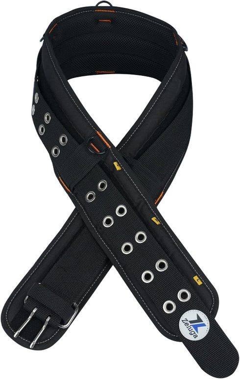 20-222 Heavy Duty Polyester Tool Rig Padded Belt, Black...