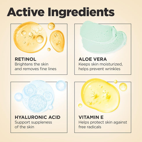 InstaSkincare Face Moisturizer with Retinol/Snail Mucin/Hyaluronic Acid/Niacinamide/Aloe Vera- Day and Night Crea for Face - Snail Mucin Cream for...