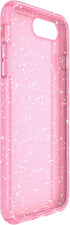 Speck 103123-6603 Products Presidio Clear + Glitter Case for iPhone 8 Plus (Also fits 7 Plus and 6S Plus/6 Plus), Bella Pink With Gold Glitter/Bel...