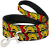 Buckle-Down Pet Leash - Taco Man - 4 Feet Long - 1.5" Wide...