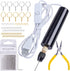 LET'S RESIN Electric Resin Drill, 74Pcs Hand Drill Supplies with 3-Jaw Clamp-Applicable to A Larger Drilling Range (0-3mm), Grip Nose Pliers, Keyc...
