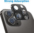 Designed for iPhone 15 Pro and iPhone 15 Pro Max Camera Lens Protector, Anti-Scratch Tempered Glass Camera Screen Protector Shockproof Full Protec...