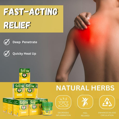 Herbal Balm 5gram Travel Package (Pack of 12) (Yellow)...