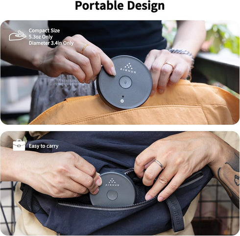 AIRHUG USB Microphone,Desktop Computer Mic, Mute Button with LED Indicator,AI Noise Reduction,Plug & Play Omnidirectional Condenser PC Laptop Mics...