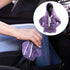 2 Pcs Car Gear Shift Hoodie,Universal Shift Knob Cover for Gear Stick Shifter, Cute Automatic Gearshift Boots Protector Covers Decor,Winter Car Ha...