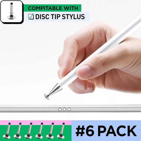 Disc Tips Replacement, Capactive Stylus Pen Disc Tip for OASO Pen (6 Pack)...