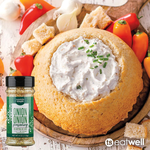 Tastefully Simple Onion Onion Seasoning, 4 Ounce...