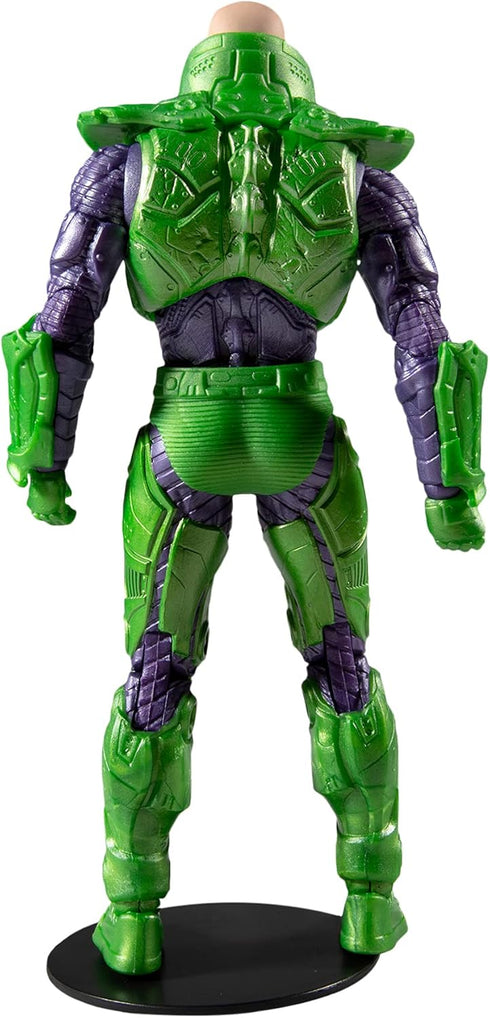 McFarlane Toys DC Multiverse Lex Luthor in Green Power Suit 7" Action Figure with Accessories, Multicolor...