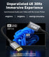 Display Port to HDMI 4K Adapter | Braided DP DisplayPort Male to HDMI Female Uni-Directional Converter for PC Dell HP AMD NVIDIA Laptop HDTV Monit...