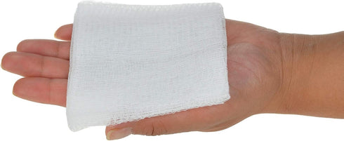 Dealmed 4" x 4" Surgical Sponges, 8-Ply, Non-Woven Absorbent Gauze Sponges for Wound Care, First Aid Kits and Medical Facilities, 200 Count (Pack ...