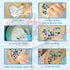 200 Pcs Mosaic Tiles for Crafts Iridescent Crystal Mosaic Glass Tile Focal20 Square Mosaic Tiles Pieces Kits for Adults DIY Picture Frames Handmad...