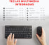 Perixx PERIDUO-712B ES Wireless Keyboard and Mouse Combo - Black - Español QWERTY...