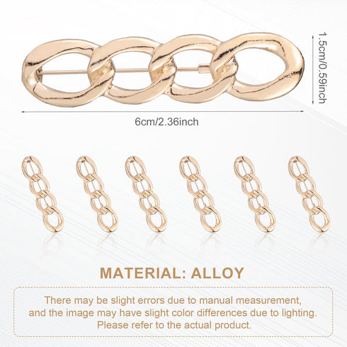 lasuroa 6pcs Jean Button Pins, Adjustable Waist Buttons Removable Pant Waist Tightener Clip No Sewing Required Waist Adjuster for Pants Button Adj...