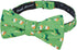 Jacob Alexander Men's Happy Saint Patrick's Day Leprechaun Hat Ireland Flag Diagonal Freestyle Self-Tie Bow Tie - Green...