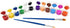 Kids Acrylic Paint Set - 12 Colors + 2 Brushes Pumpkin Paint Small Acrylic Paint Set Acrylic Paint Set for Kids Mini Paint Set Acrylic Painting fo...