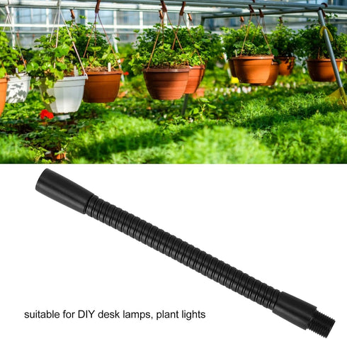4 Pcs Gooseneck Lamp Hose Light Weight Aluminium Flexible Lamp Hose Aluminium 10mm Caliber Flexible Table Desk Lamp Hose Lighting Fittings(20cm)...