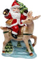 Cosmos Gifts Santa with Reindeer Salt and Pepper Set, 5-1/2-Inch...