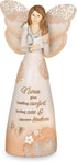 Pavilion Gift Company 19075 Nurse Angel Figurine, 6-Inch, Silver,White...