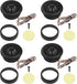2 Pairs Car Speaker Car Round Dome Audio Speaker Auto Tweeter Loudspeaker Horn Car Mini Tweeter Speaker Car Tweeter Speaker Accessories......