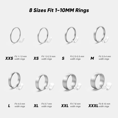 Ring Size Adjuster for Loose Rings for Any Rings Ring Size Reducer Spacer Ring Guard...