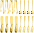 Cheese Butter Spreader Knives Set Charcuterie Accessories 16 Pieces Charcuterie Boards Utensils Stainless Steel Spreader Knife Mini Serving Tongs ...