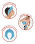 Skip Hop Baby Shower Cap Shield, Moby Bath Visor for Baby and Kids 9m +, Blue...
