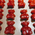 Palksky 20 Cavity Large Gummy Bear Mold/Big Bear Crayon Mold for Brownie Muffin Chocolate Ganache Jelly Pralines Caramels Candy Soap Bar Bath Bomb...