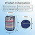 2 Pack Collapsible Pop Up Laundry Hamper, Large Capacity Mesh Laundry Basket Space Saving for Apartments, Student Dorms, Apartment (Beige+Blue)...