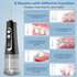 Advanced Water Flosser for Teeth, Gums, Braces and Dental Care, Large Water Tank 350ml, 9 Modes, Digital Screen, Waterproof, Rechargeable, Portabl...