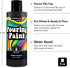 Black Pouring Paint Acrylic Pouring for Pour Art and Flow Painting 8oz 236 ml Bottle Mars Black...