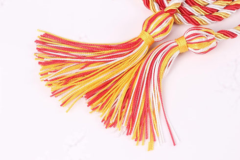 Graduation Honor Cords, 68" Long (Gold/White/Red)...