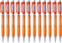 Pentel Cometz Automatic Pencil, 0.9mm, Orange Barrel, Box of 12 (AX119F)...