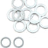 X AUTOHAUX 10pcs Universal Engine Oil Crush Washers Drain Plug Gaskets 12mm ID. 19.7mm OD. for Car...