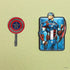 Marvel Captain America Embossed Metal Light Switch Plate - Captain America Switch Plate Decoration for Bedroom or Man Cave...