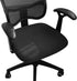 FORCHEER Black Office Chair Seat Cover Water-Resistant 18inch Stretch Jacquard Computer Chair Seat Cushion Slipcover 1 Piece Washable...