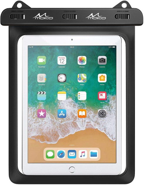 MoKo Waterproof Tablet Case, Tablet Pouch Dry Bag Compatible with iPad 10th, iPad Pro 11 2022, iPad 9/9.7/10.2, iPad Mini 6/5/4/3, iPad Air 5/4, A...
