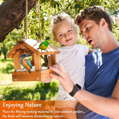 Sukh 2 Pack Bird Nesting Material - Bird Nests Bedding Hummingbird Nesting Material Mixing Canary Nesting Material Finch Nesting Material Parakeet...