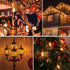 C7 E12 LED Night Light Bulbs, C7 Replacement LED Light Bulbs, Window Candles & Salt Lamp Bulbs, E12 Chandelier Base, 0.6W Equivalent to 7W, Warm W...