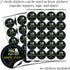 Game Truck Video Gamer Birthday Party Sticker Bundle Kit 429 pieces!!! Includes 60 2 Circle Stickers for Favors & Goodie Bags, 45 Mini Candy Bar W...