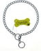 Dog Choke Collar Slip P Chain,Heavy Chain Dog Metal Training Choke Collars, Adjustable Weather Proof Alloy Steel Necklace for Small Medium Large D...