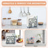 Napkin Holder for Table, Modern Metal Black Napkin Holders for Kitchen Dining Tables & Countertops, Paper Cocktail Napkins Holder Dispenser for In...