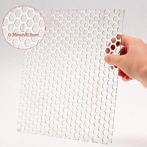 Dryer Vent Grill Dryer Vent Screen with Aluminum Built Bird Guards Inserts Stop Variety Birds Nesting in Dryer Vents and Bathroom Exhaust Vents Outdoor, 3 Inch to 8 Inch(4 Pack)