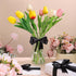 Black Satin Ribbon 50 Yards 1 inch Black Ribbon for Gift Wrapping Flower Bouquet Crafts Bow Making Wedding Party Home Decoration...