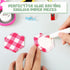 3 Pcs Fabric Glue Pen with Glue Pen Refill Water Soluble Colorful Fabric Glue Stick for English Paper Piecing Patchwork Sewing...