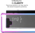 Samsung Galaxy Note 9 Case,Clear Note 9 Case Shockproof TPU Bumper Cases Non Slip Scratch Resistant PC Hard Back Protective Case Cover for Galaxy ...