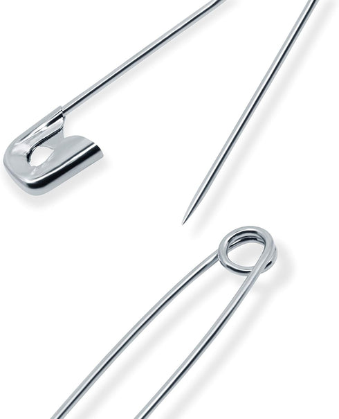 Dritz 1471 200-Piece Safety Pins, Size 2, Nickel Finish...